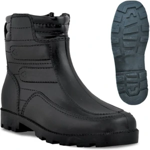 Kürklü Fermuarlı Kar Bot