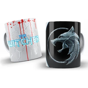 Eylül Design The Witcher Özel Tasarım Baskılı Kupa Bardak 006