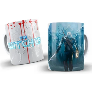 Eylül Design The Witcher Özel Tasarım Baskılı Kupa Bardak 002