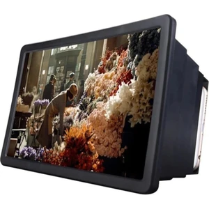 Cep Telefonu 3D Ekran Büyüteci Tv Görünümlü Mercekli Stand F2