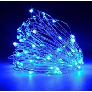 10 Metre Mavi Peri LED Tel LED Animasyonlu
