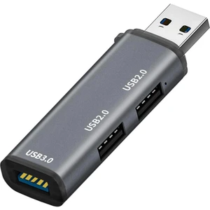 Bn9 Notebook ve Pc Için 3 In 1 Alüminyum USB 5gbps 3.0 Çoklayıcı