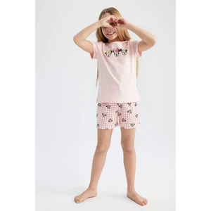 Kız Çocuk Regular Fit Disney Mickey & Minnie Pijama Z5162A623SM