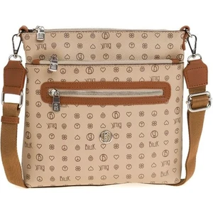 Bilik Deri Monogram Açık Vizon/taba Kadın Çapraz Askılı Çanta Mtş 269-MN