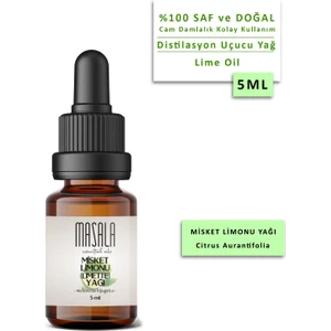 Misket Limonu Yağı 5 ml - (Lime Essential Oil)