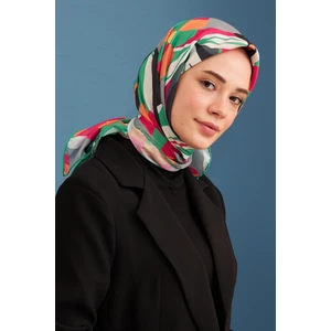 Daphne Siyah Pamuk Viskon Eşarp Modeli