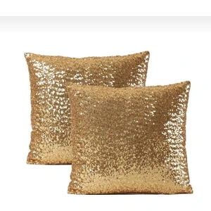 Yılmaz Home 2’li Pullu Payetli Dekoratif Kırlent Kılıfı