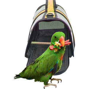 Ala Pet Cennet Papağanı Taşıma Çantası (Tünekli) Royal Capitano Kuş Taşıma Çantası (30CMX22CMX21CM)