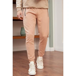Erkek Regular-Fit Kalıp Eşofman Altı Sütlü Kahve - 932DNGR