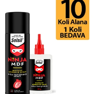 Selsil Ninja Hızlı Yapıştırıcı + Aktivatör - 400ML + 100GR