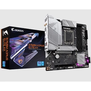 Aorus B760M Elite AX 7600 MHz (O.C.) DDR5 LGA1700 mAtx Anakart