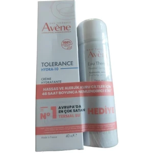 Tolerance Hydra-10 Hydrating Cream 40 ml + Termal Su 50 ml