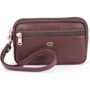 Shop GG 159 Model Deri Kemer Çantası Bordo