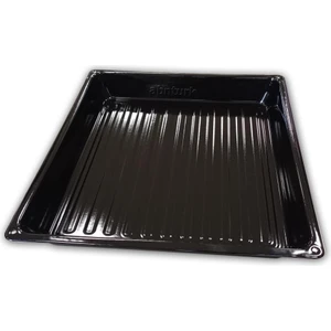 Siyah Emaye Fırın Tepsisi 42X38CM Dikdörtgen Iç Dış Yüzeyi Sağlıklı Emaye Kaliteli Fırın Tepsisi N42