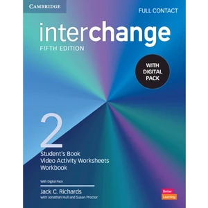 Cambridge University Press Interchange Level 2 Full Contact With Digital Pack