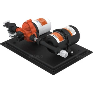 Tekne ve Karavan Tanklı Hidrofor Seti, 12V, 20,8lt, 37X35CM, 50PSI