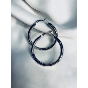 Entrendi Cansus Kalın Halka Küpe (5 Cm)