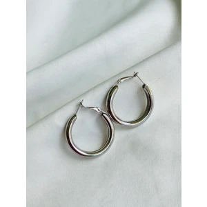 Entrendi Cansus Kalın Halka Küpe (3 Cm)