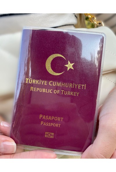 Gempo 2’li Seyahat Seti Şeffaf Pasaport Kılıfı + Kayıp Önleyici Askılı Pasaportluk Biletlik Üniversal