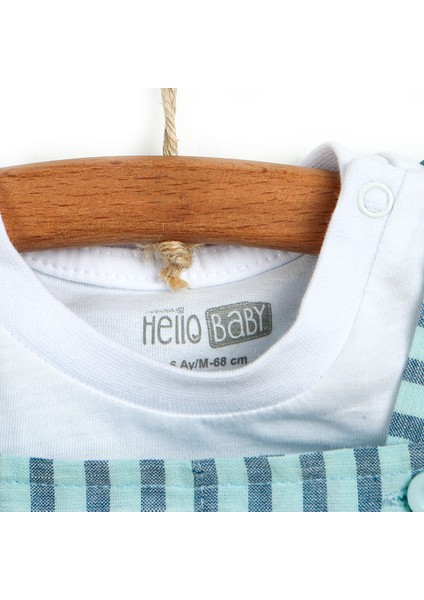 HelloBaby Beach Party Salopet-Tshirt Erkek Bebek fiyatları