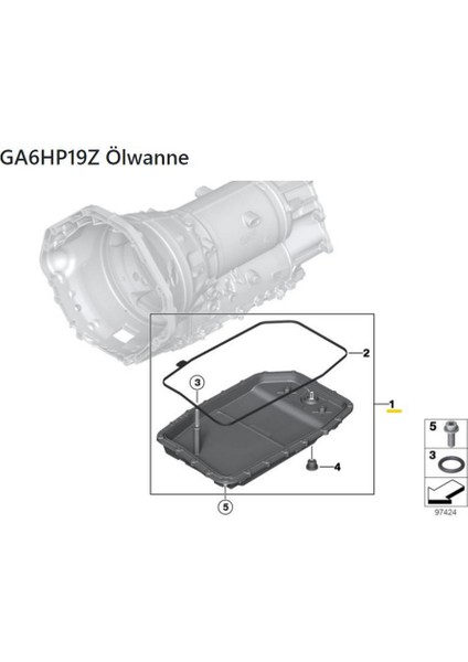 Bmw X5 E70 2006-2013 Şanzıman Karteri Filtreli Zfs indirimleri