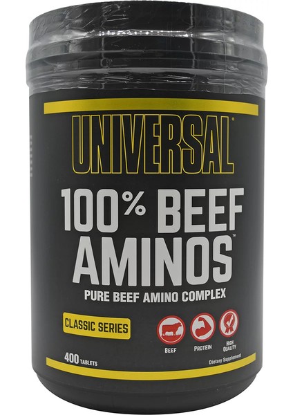 100% Beef Aminos 400 Tabs