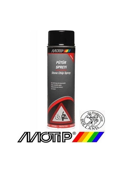 Siyah Renk Pütür Spreyi 500 Ml. Made In Holland 040001
