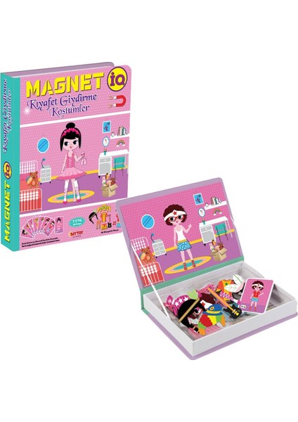 Magnet Kıyafet Giydirme Oyunu / +3 Yaş