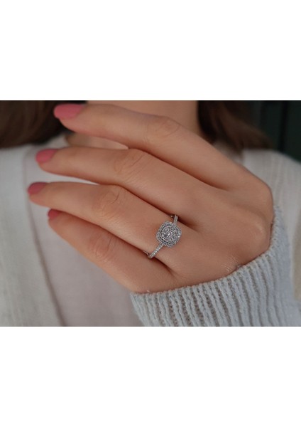 0,35 Karat Pırlanta Borealis Yüzük modelleri