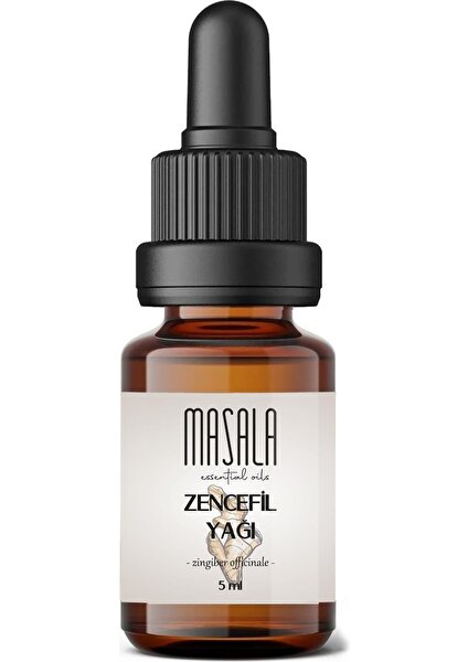 Saf Zencefil Yağı 5 ml - (Ginger Essential Oil)