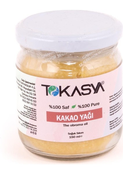 Kakao Yağı 150 ml (5 Li Şişe)