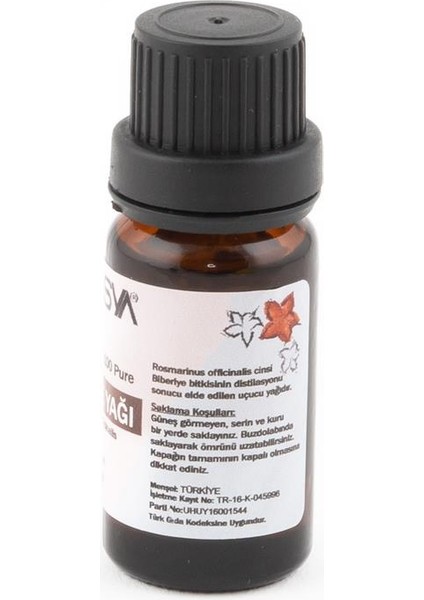 Biberiye Yağı 10 ml (5 Li Şişe)