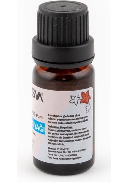 Okaliptus Yağı 10 ml (3 Lü Şişe)