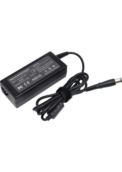 19.5 Volt 3.33 Amper Dell Uyumlu Adamtör Sekizgen Ucu Pa-21 Ac Adaptörü Şarj Için Dell Inspiron 1545 1750 1440 1318 1530 1557 1546 1551 ADP-65AH Sekizgen Uçlu Dell Adaptör