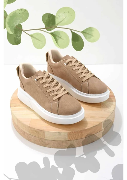 Nude Süet  Kadın Sneaker K01824211602