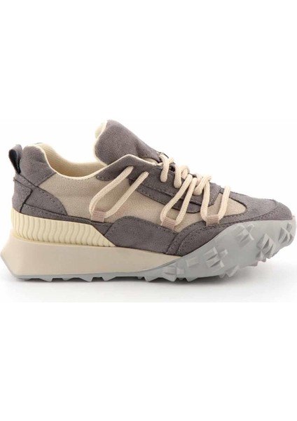 Gri Süet Kadın Sneaker K01942030102