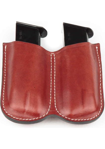 Wolf Holster Deri Şarjör Kılıfı Çiftli Maşalı Taba Hızlı Çekim fiyatları