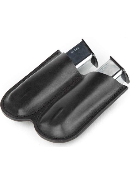 Wolf Holster Deri Şarjör Kılıfı Çiftli Maşalı Siyah Hızlı Çekim modelleri