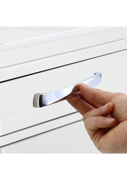 Motif Mobilya Mutfak Dolabı Çekmece Dolap Kapak Kulpu Kulbu Krom 128 mm Metal Kulp