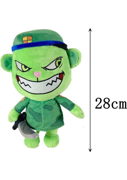 Happy Tree Friends Fliqpy Oyuncak Peluş 28 cm