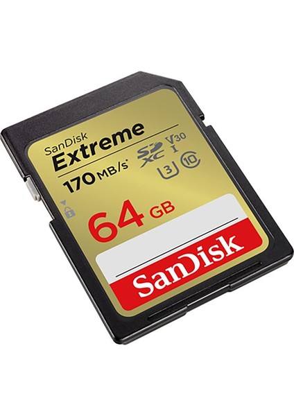 Extreme 64GB 170MB/S Sdxc Hafıza Kartı