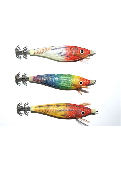 Renkli Simli Kalamar Zokası 7 cm