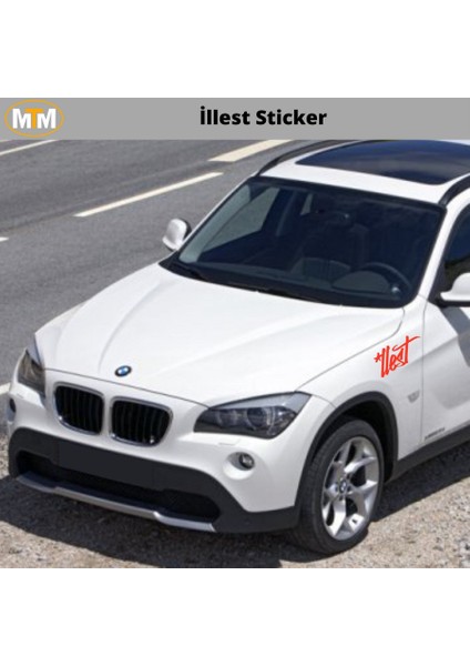 Illest Oto Sticker 15 cm