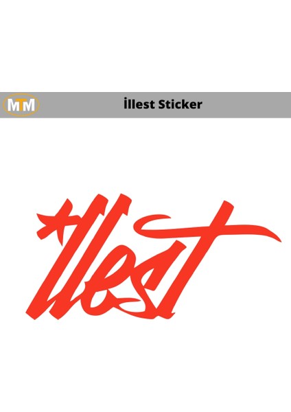 Illest Oto Sticker 15 cm fiyatları