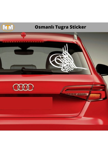 Osmanlı Tuğra oto Sticker 15 cm