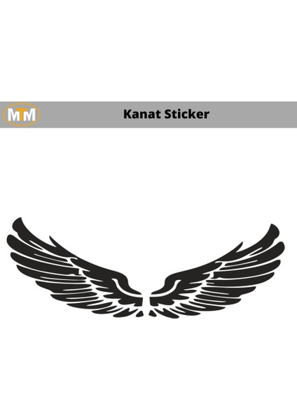 Kanat Oto Sticker 15 cm