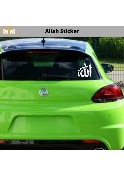 Allah Oto Sticker 15 cm