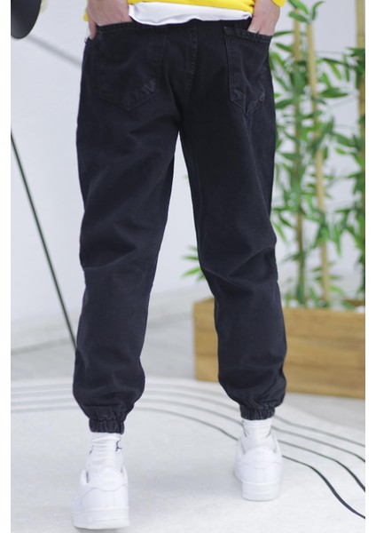 Erkek Tırnaklı Boyfiren Kot Pantolon 646 Lastikli Paça ile Rahat ve Modern Stil fırsatları