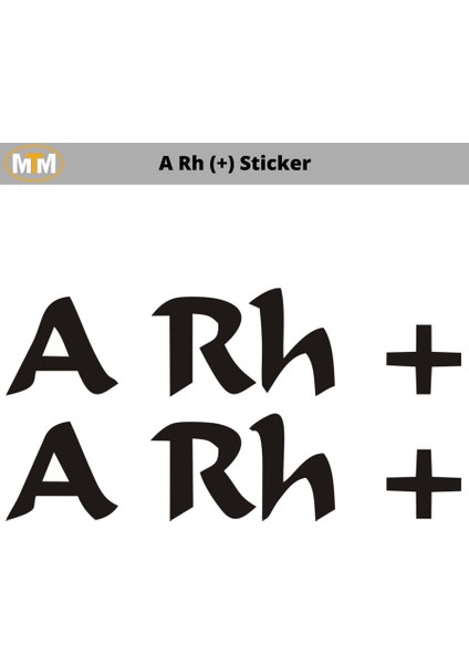 B Rh (-) Sticker