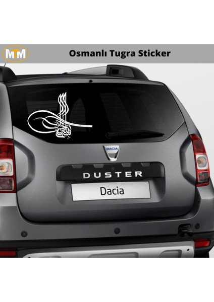 Osmanlı Tuğra oto Sticker 15 cm